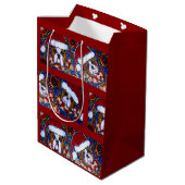 Bulldog Medium Cadeauzakje (Achterkant Gekanteld)