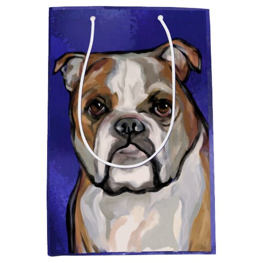 Bulldog Medium Cadeauzakje (Voorkant)