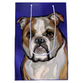 Bulldog Medium Cadeauzakje (Achterkant)