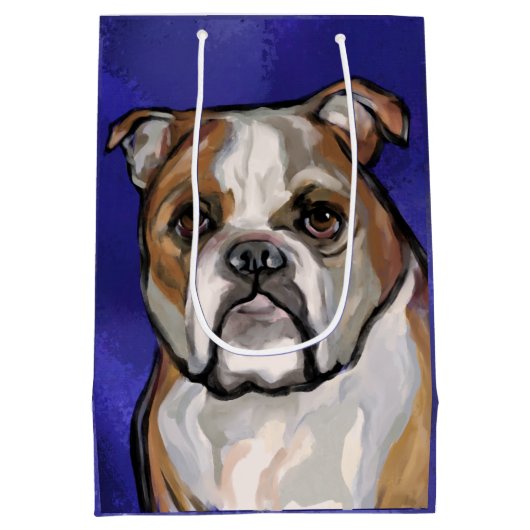 Bulldog Medium Cadeauzakje (Achterkant)