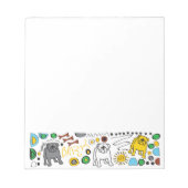 Bulldog Memo Pad Notitieblok (Voorkant)