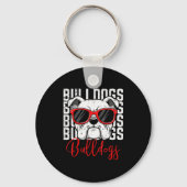 Bulldog Men Women Boys Girls Youth Kids Teen  Sleutelhanger (Voorkant)