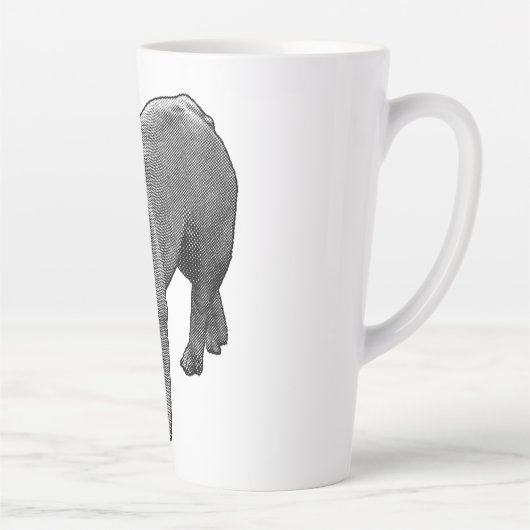 Bulldog Merry Dot Brew Latte Mok (Rechts)