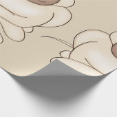 Bulldog met grote ogen cadeaupapier