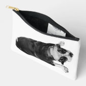 Bulldog met leuke uitdrukking etui (Open)