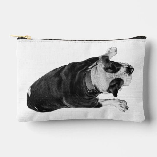 Bulldog met leuke uitdrukking etui (Voorkant)
