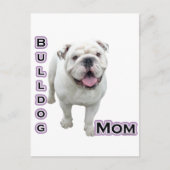 Bulldog Moeder 4 Briefkaart (Voorkant)