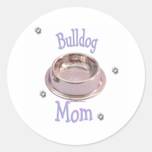 Bulldog Moeder - Sticker