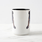 Bulldog Mok Coffee Cup Cool English Bulldog Cups (Center)