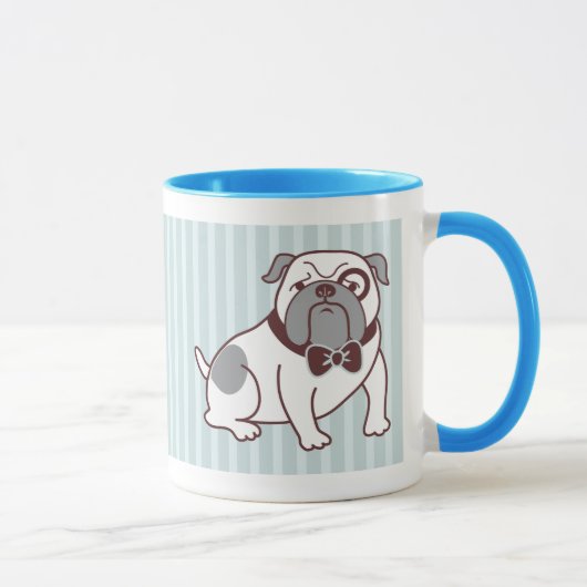 Bulldog Mok door Fluff (Rechts)