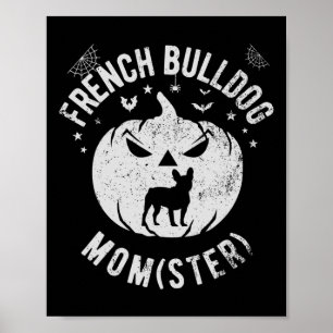 Bulldog Momster - Halloween Poster