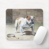 Bulldog  Mousepad Muismat (Met muis)