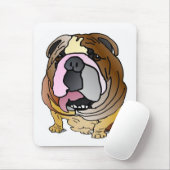 Bulldog Mousepad Muismat (Met muis)