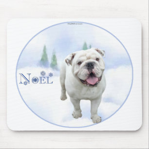 Bulldog Noel Mousepad Muismat