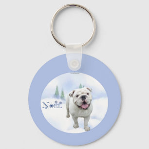 Bulldog Noel Sleutelhanger