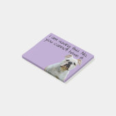 Bulldog of jouw hond foto—Kerstkousvulling Cute Post-it® Notes (Schuin)