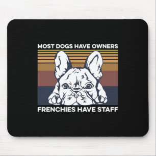 Bulldog offerte voor een Franse eigenaar Muismat