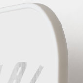 Bulldog Offical Dog Walker Cute Meme Bulldog Paw Pickleball Paddle (Links Detail)