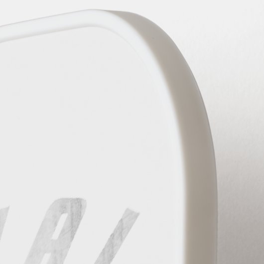 Bulldog Offical Dog Walker Cute Meme Bulldog Paw Pickleball Paddle (Links Detail)