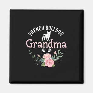 Bulldog Oma Cadeaus Schattige Hond Liefhebber Kers Magneet