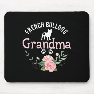 Bulldog Oma Cadeaus Schattige Hond Liefhebber Kers Muismat