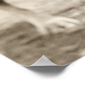 Bulldog op patrouille met pet en capsule poster (Hoek)