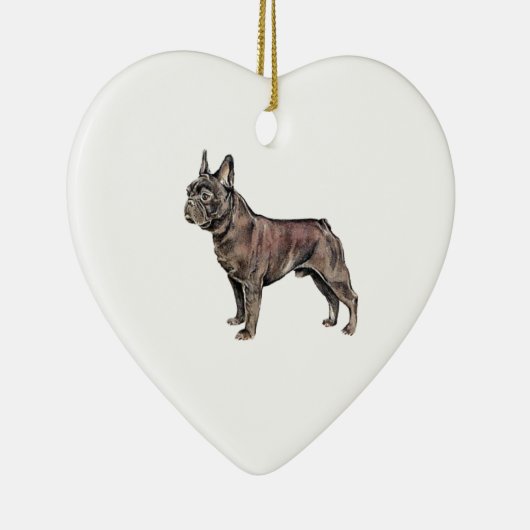Bulldog Ornament (Rechts)