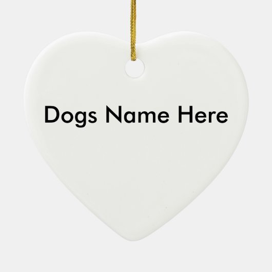 Bulldog Ornament (Achterkant)