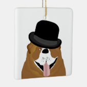 Bulldog Ornament (Rechts)