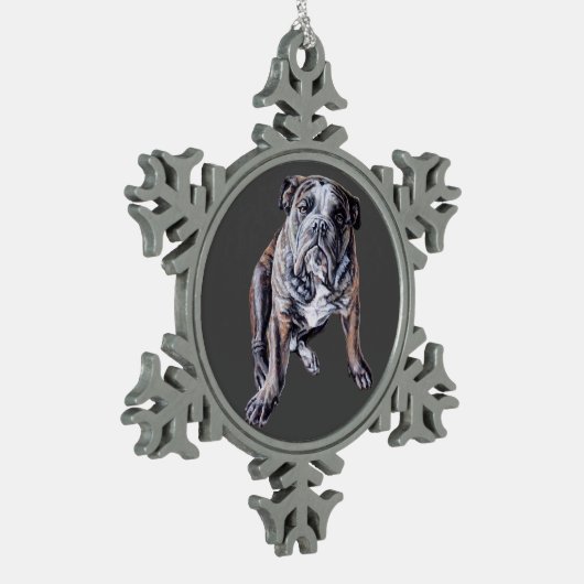 Bulldog Ornament Specialized English Bulldog Gift (Links)