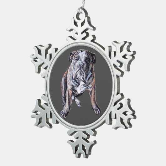 Bulldog Ornament Specialized English Bulldog Gift (Rechts)