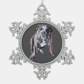 Bulldog Ornament Specialized English Bulldog Gift (Voorkant)