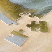 Bulldog Painting - Cute Original Dog Art Legpuzzel (Zijkant)