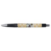 Bulldog Painting - Cute Original Dog Art Pen (Voorkant)