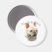 Bulldog Pap 2 Magneet (Voorkant / Achterkant)