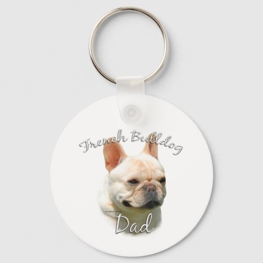 Bulldog Pap 2 Sleutelhanger (Voorkant)