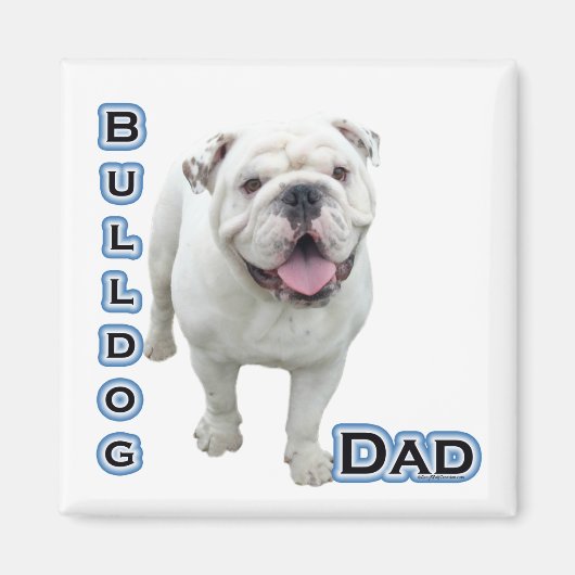 Bulldog Pap 4 - Magneet (Voorkant)