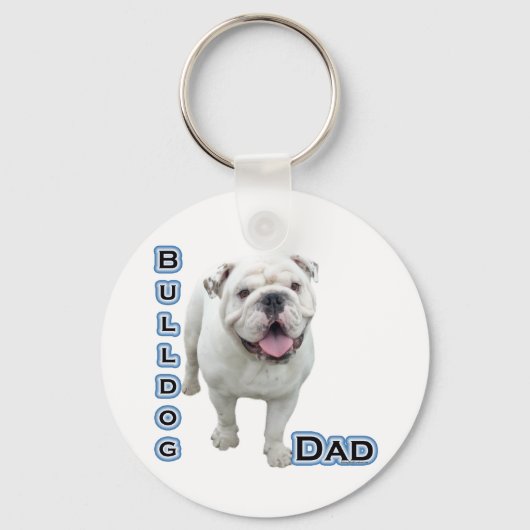 Bulldog Pap 4 - Sleutelhanger (Voorkant)