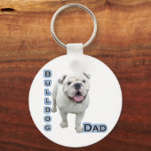 Bulldog Pap 4 - Sleutelhanger (Voorkant)