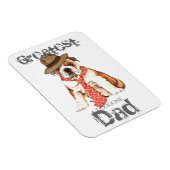 Bulldog Pap Magneet (Rechterzijde)