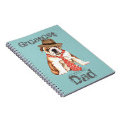 Bulldog Pap Notitieboek (Rechterzijde)
