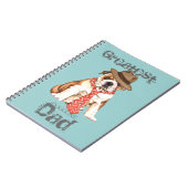 Bulldog Pap Notitieboek (Linkerzijde)