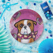 BULLDOG PAPIEREN BORDJE (Feest)