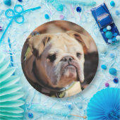 Bulldog Papieren Bordje (Feest)