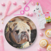 Bulldog Papieren Bordje (Feest)
