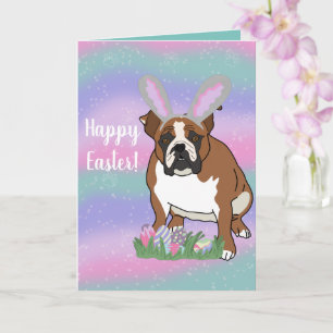 Bulldog Pasen Kaart