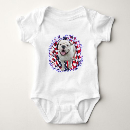 Bulldog Patriot Romper (Voorkant)