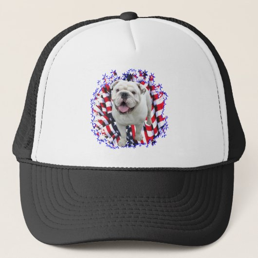 Bulldog Patriot Trucker Pet (Voorkant)