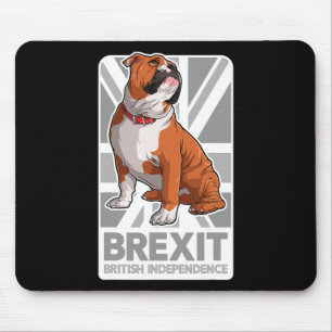 Bulldog Patriottische Engelse Bulldog Union Jack V Muismat