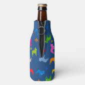Bulldog Patroon Flesjeskoeler (Fles Achterkant)